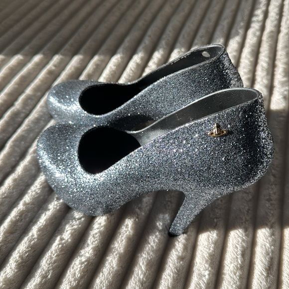 COPY - NEW Never Worn Vivienne Westwood Anglomania x Melissa - Glitter Skyscrap… - Picture 3 of 10